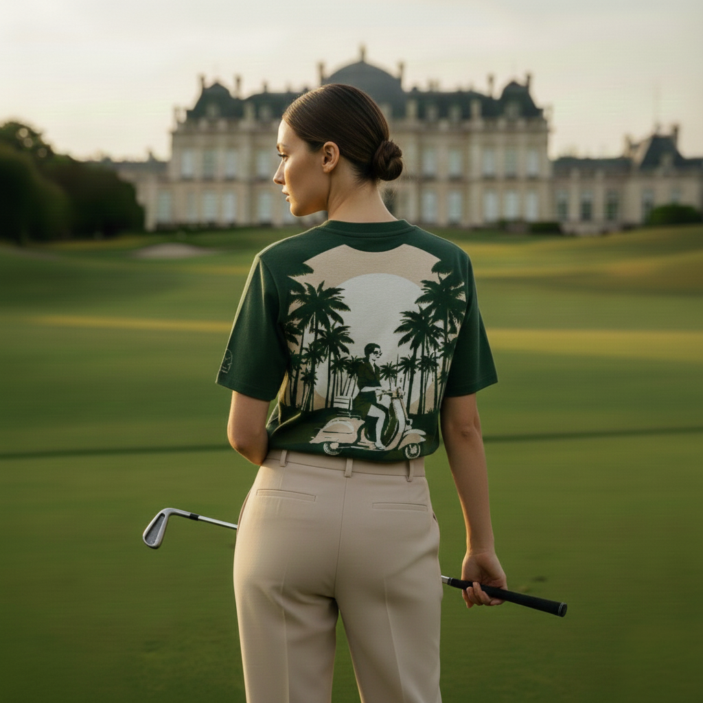 Knit Tee NO BRAKES in Pine | Limited #007