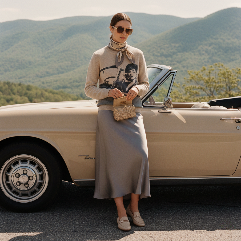 Unisex Knit Sweater CABRIO MOOD in Coco | Limited #019