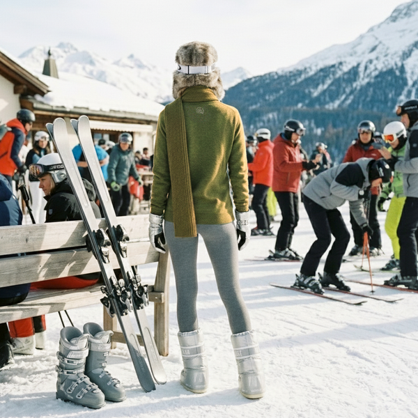Unisex Knit Sweater PINNACLE SPIRIT in Olive | Limited #020