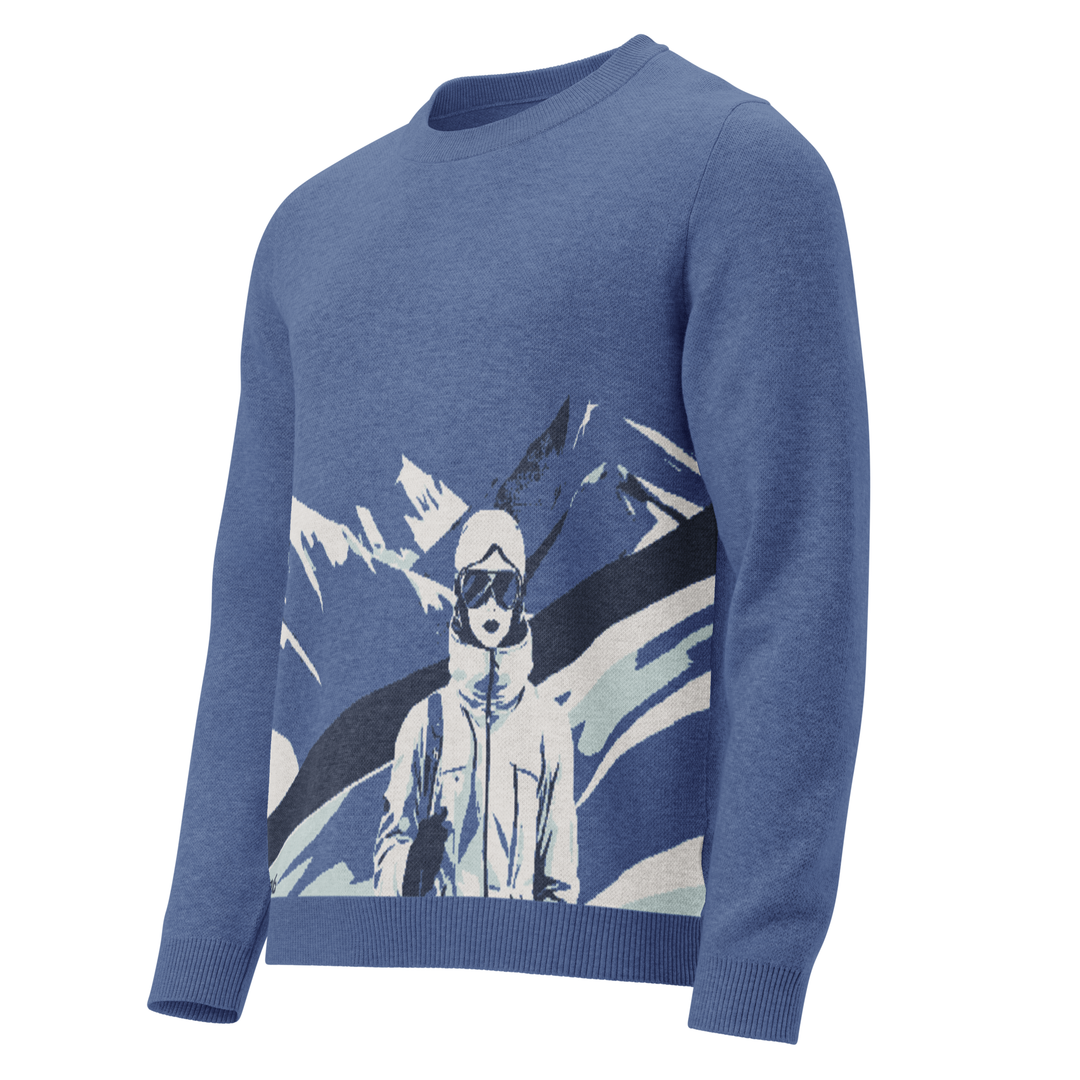 Unisex Knit Sweater MOUNTAIN EDGE | Limited #006