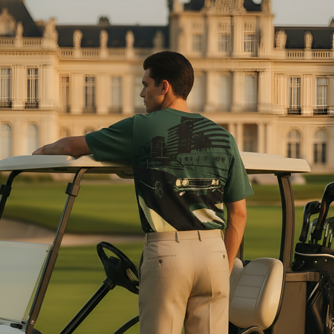 Unisex Knit Tee EMOTIONS ON HOLD in Pine | Limited #022