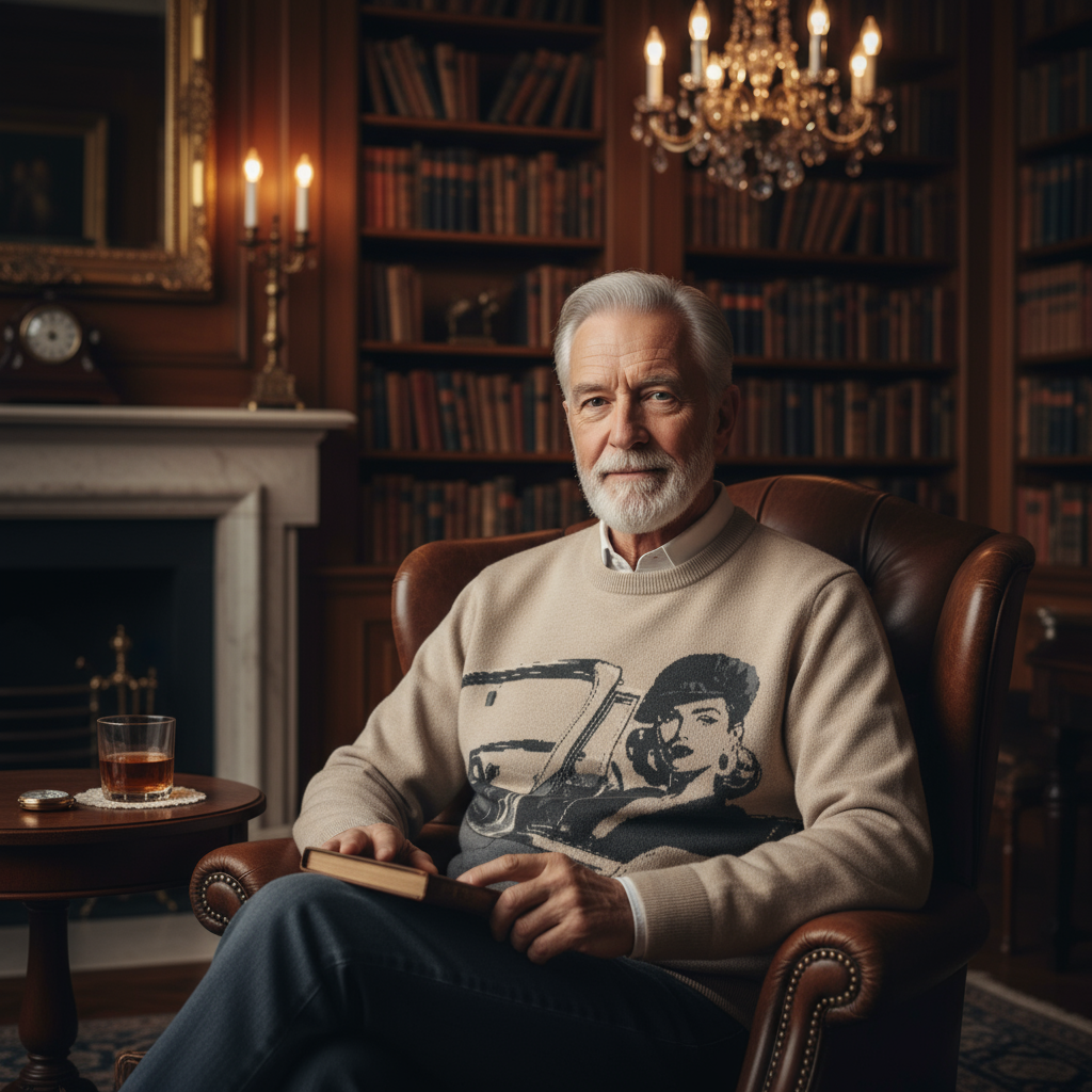 Unisex Knit Sweater CABRIO MOOD in Coco | Limited #019