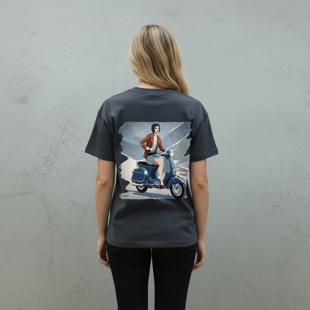 Oversized Tee NO PLAN B in Off-Black | Limited #001