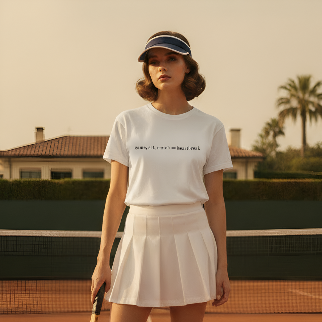 Oversized Tee HEARTBREAK in Off-White | Limited #016