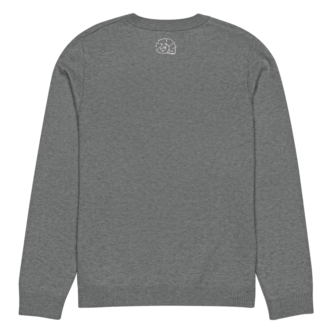 Unisex Knit Sweater MOTO RUSH in Dark Grey | Limited #029