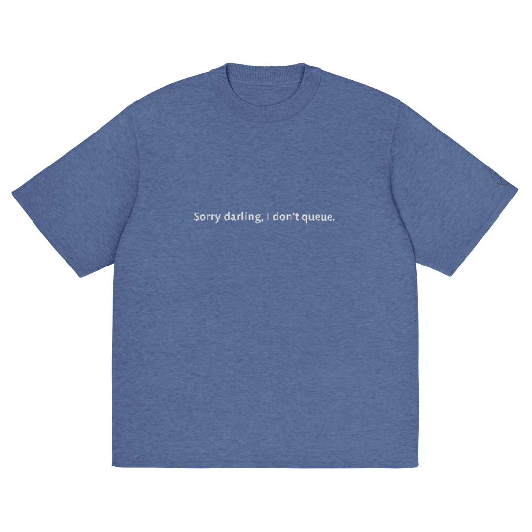 Knit Tee SORRY DARLING | Limited #002