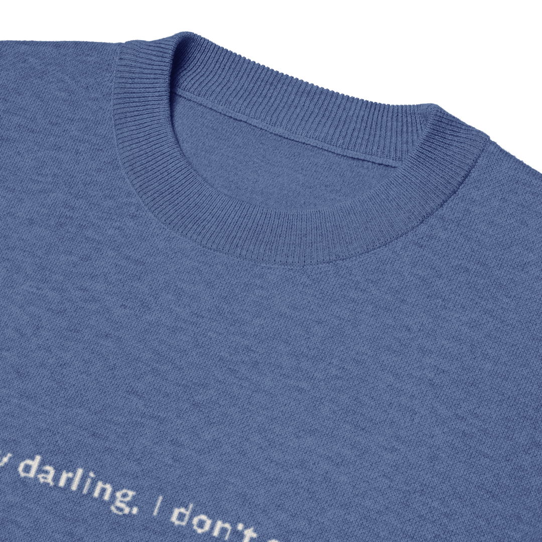 Knit Tee SORRY DARLING | Limited #002