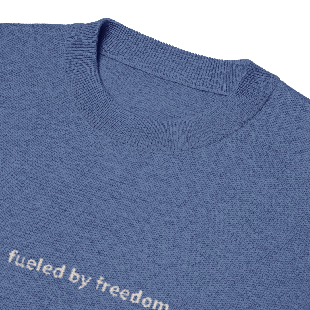Unisex Knit Tee FUELED BY FREEDOM | Limited #023