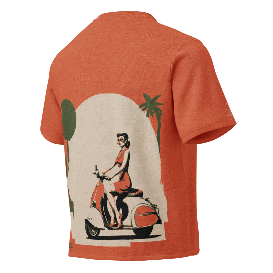 Knit Tee POOR BOYS in Burn Orange | Limited #009