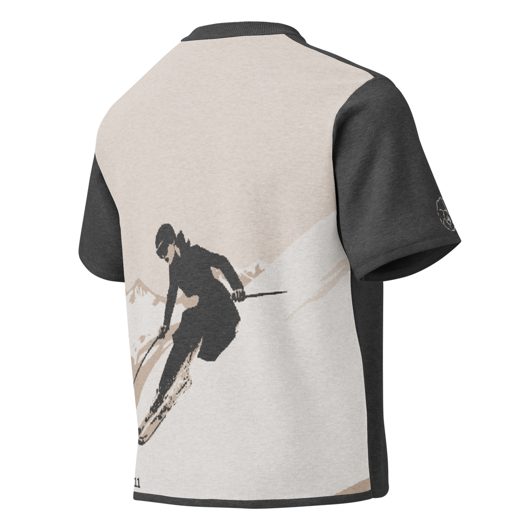 Knit Tee CHAOS COORDINATOR in Charcoal | Limited #011