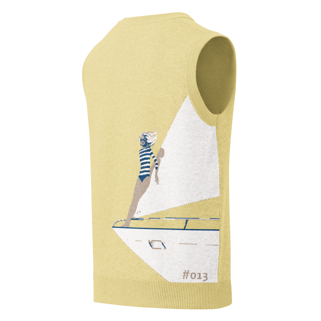 Knit Vest SORRY NOT SORRY in Mellow | Limited #013