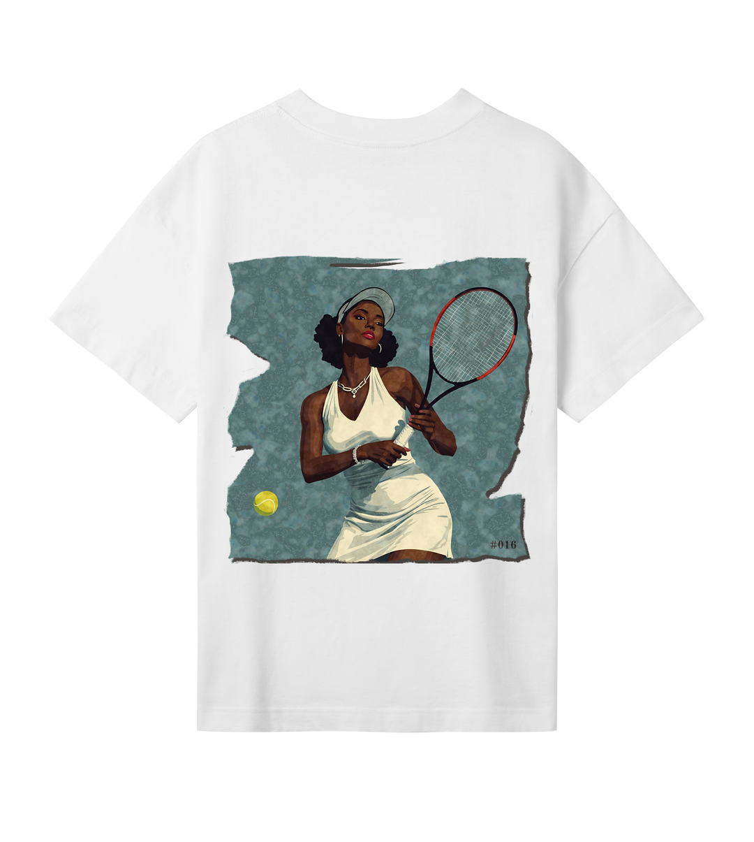 Oversized Tee HEARTBREAK in Off-White | Limited #016