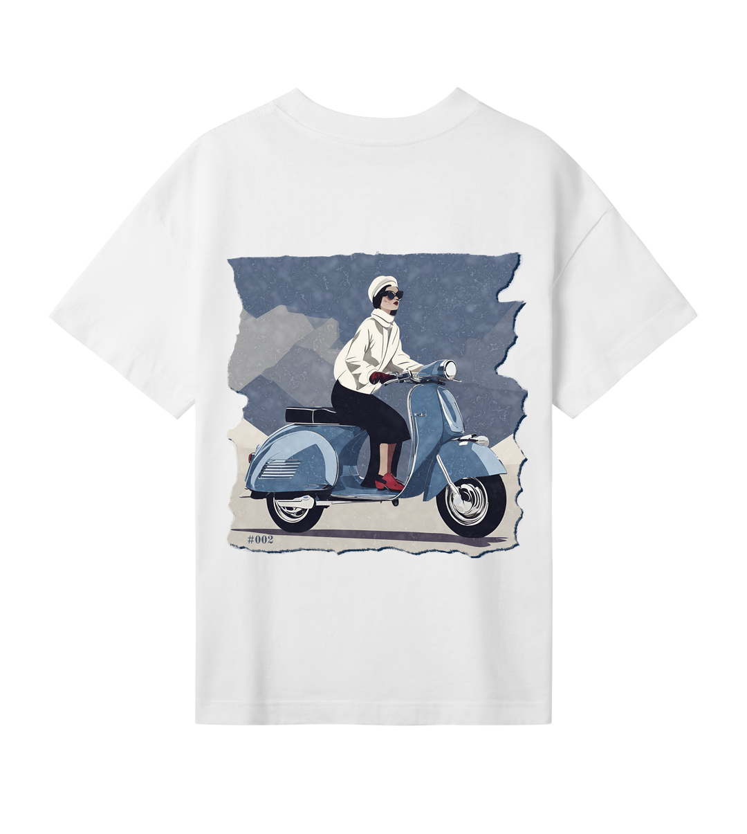 Oversized Tee SORRY DARLING in Off-White | Limited #002