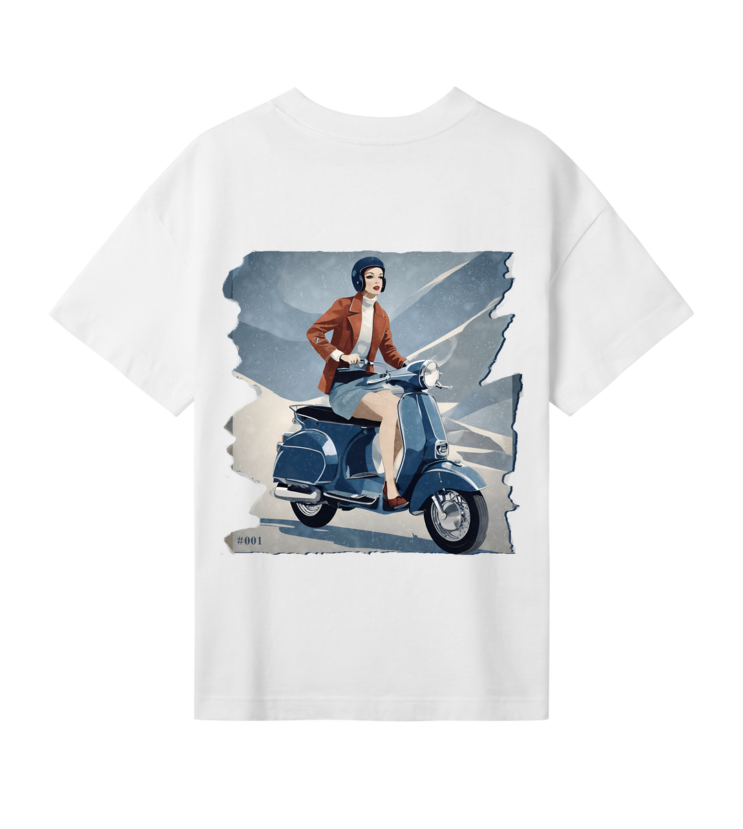 Oversized Tee NO PLAN B in Off-White | Limited #001