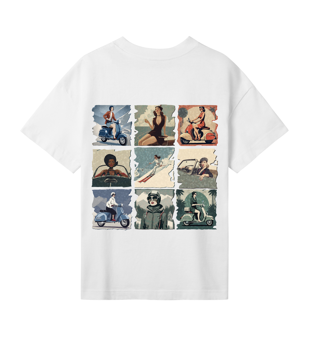 Oversized Tee NINE STORIES in Off-White