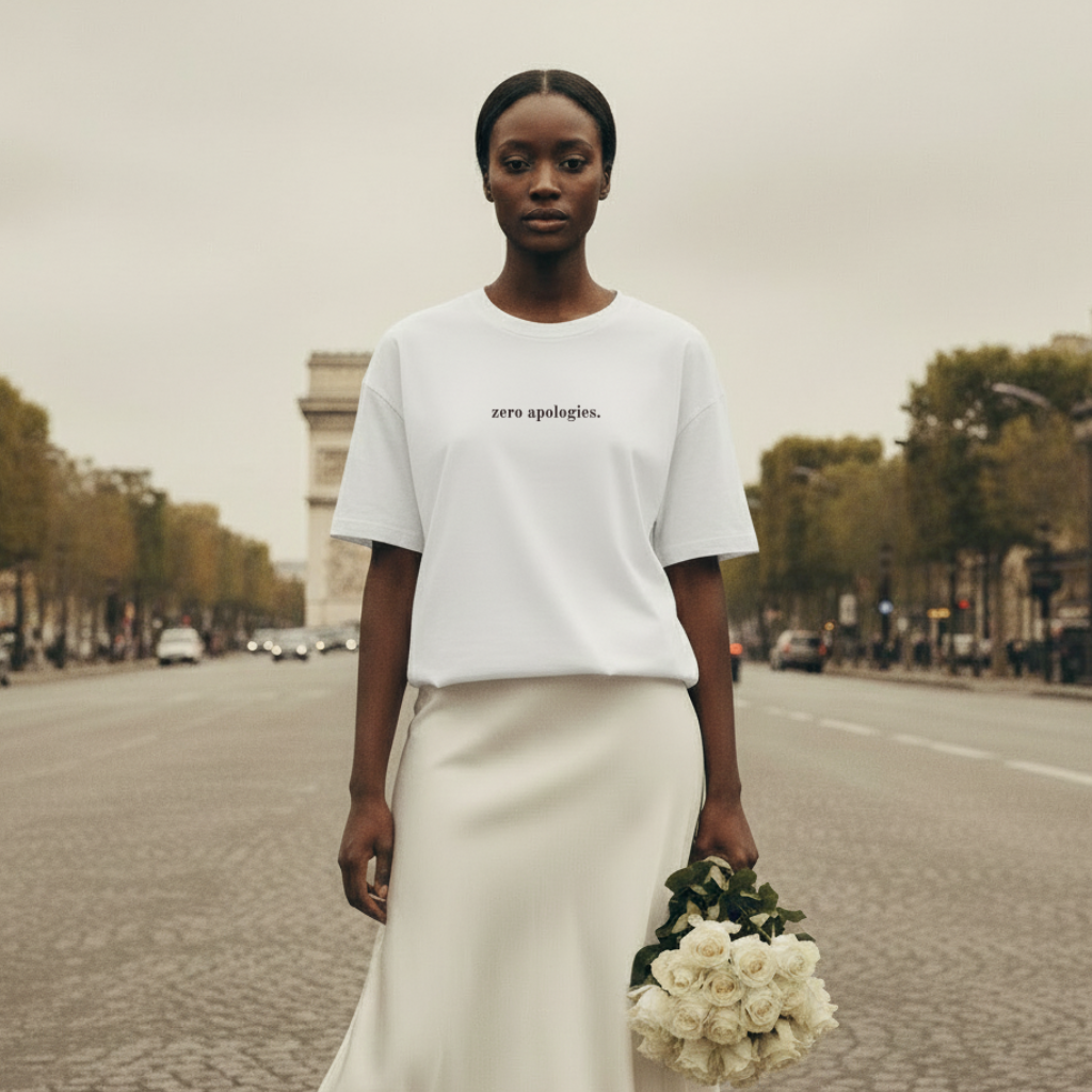 Oversized Tee NINE STORIES in Off-White